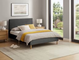 Home affaire Polsterbett Armandine | Grau