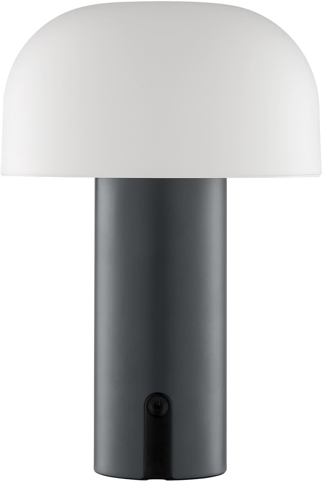 Brilliant LED Außen-Tischleuchte Mattis | Grau