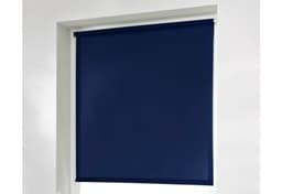 Seitenzugrollo Thermo Klemmfix-Rollo | Blau