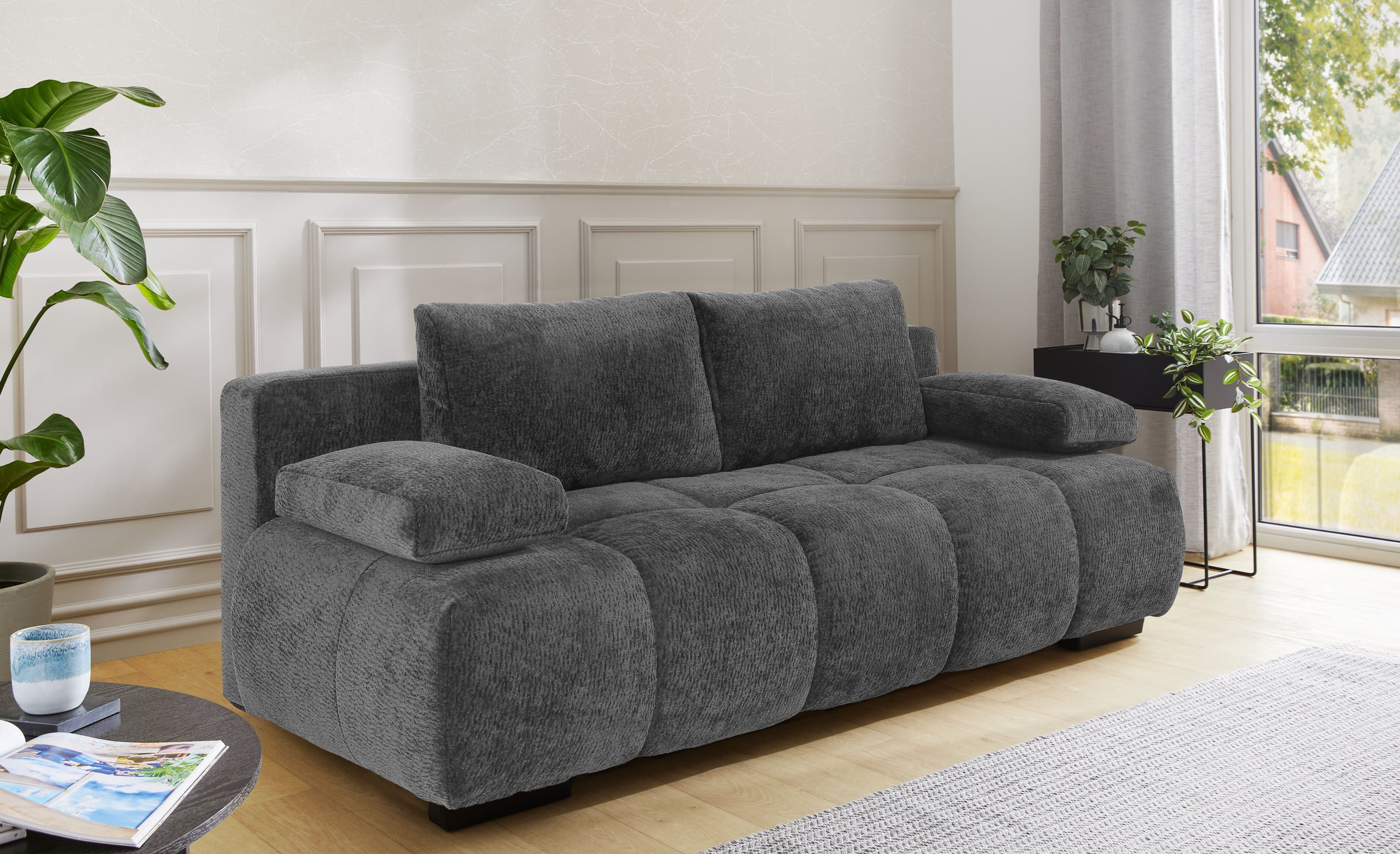 Jockenhöfer Gruppe Schlafsofa Reno | Grau