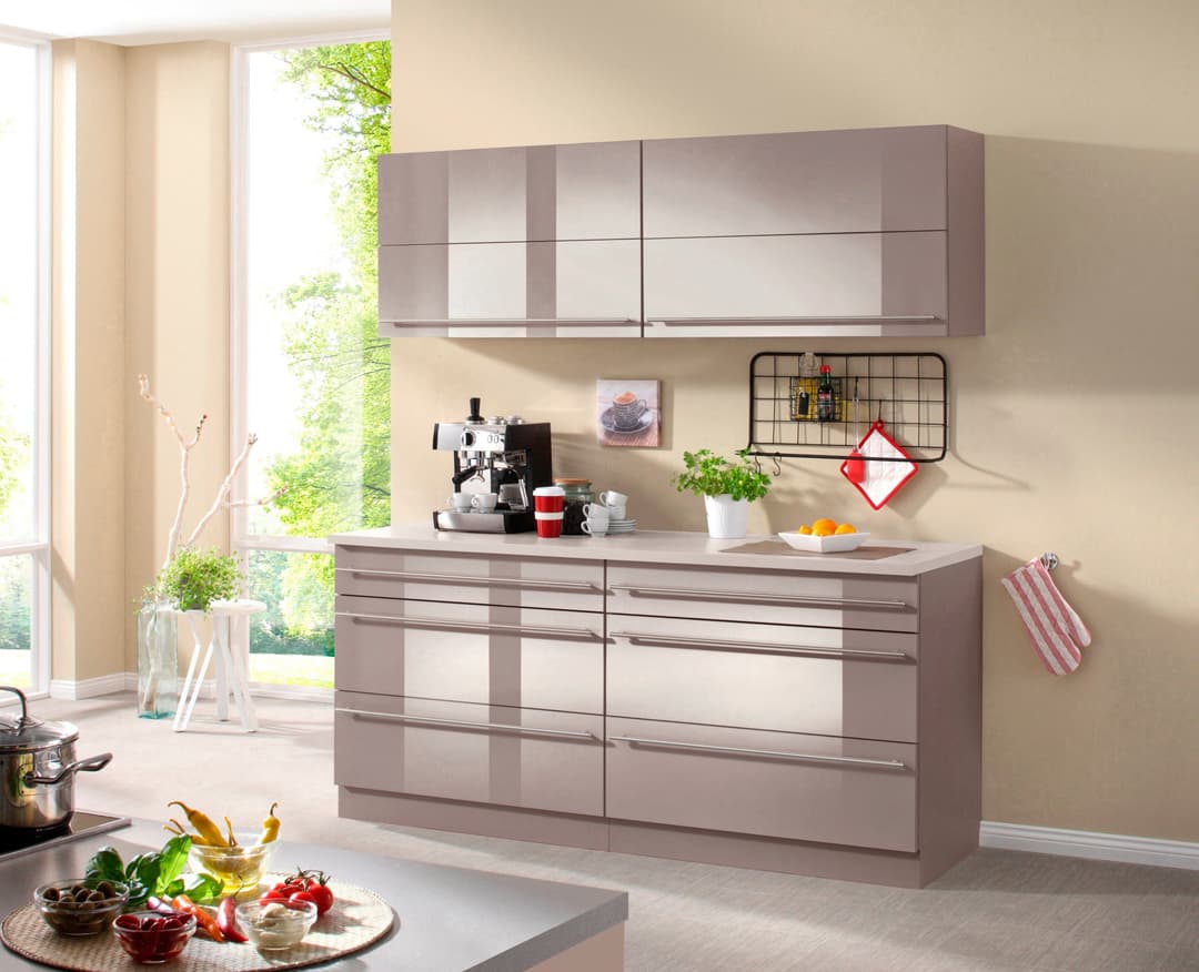 wiho Küchen Küche Chicago | Braun