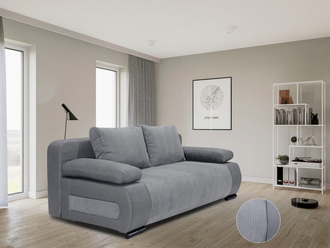 COLLECTION AB Schlafsofa | Grau