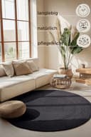 HANSE Home Teppich Rangpur | Schwarz 4