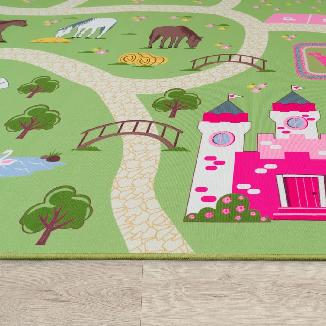 Paco Home Kinderteppich Bino 560 | Grün