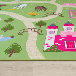 Paco Home Kinderteppich Bino 560 | Grün