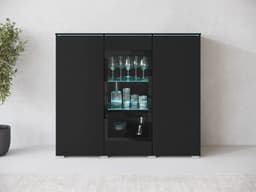 Home affaire Highboard Vera | Schwarz