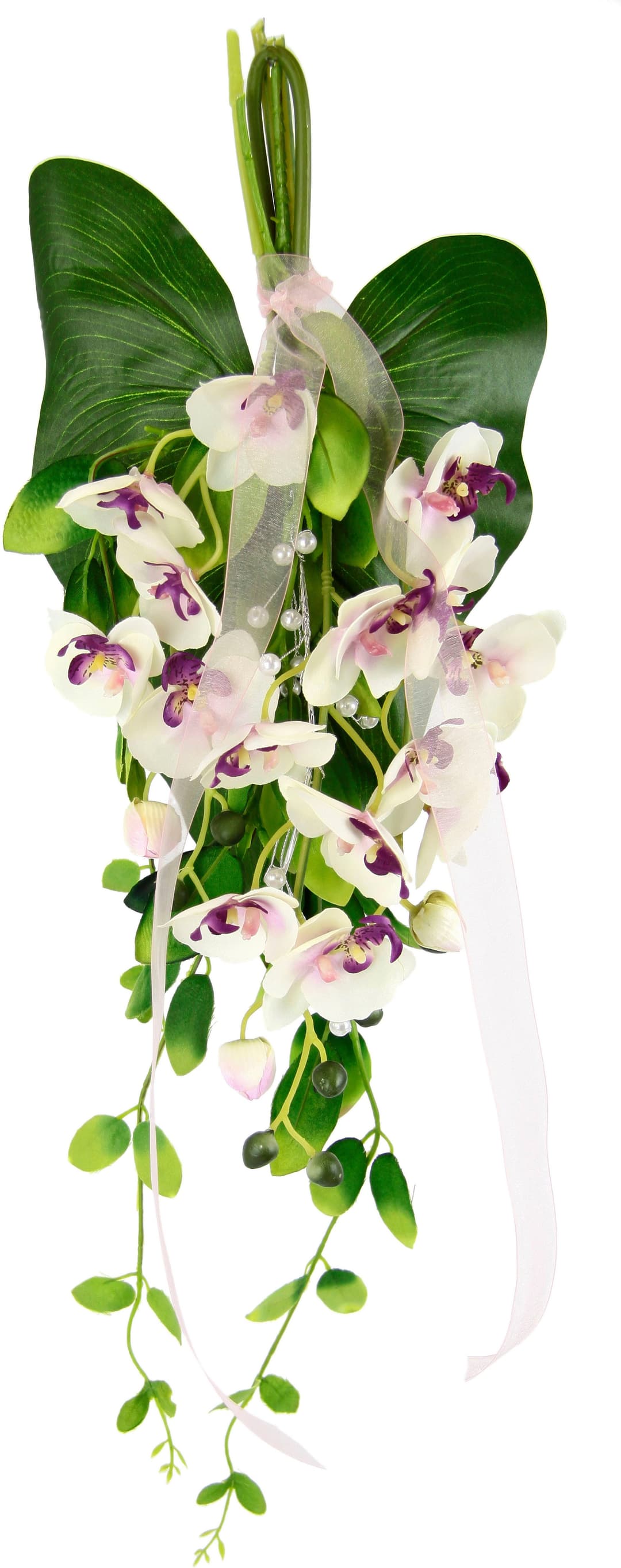 Kunstblume Orchidee | Mehrfarbig