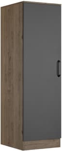 wiho Küchen Seitenschrank Elba Breite 50 cm | Schwarz 2