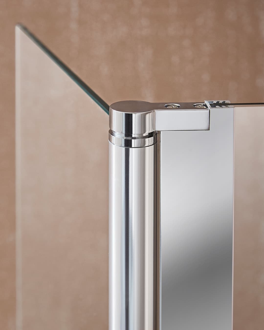 welltime Walk-in-Dusche Mailand | Silber