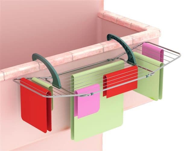 Bischof Colombo Wäschetrockner Balcony | Türkis