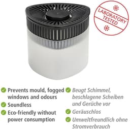 Wenko Prisma Luftentfeuchter | Grau