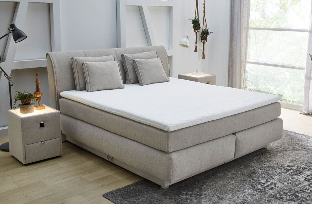 Jockenhöfer Gruppe Boxspringbett Carla | Beige
