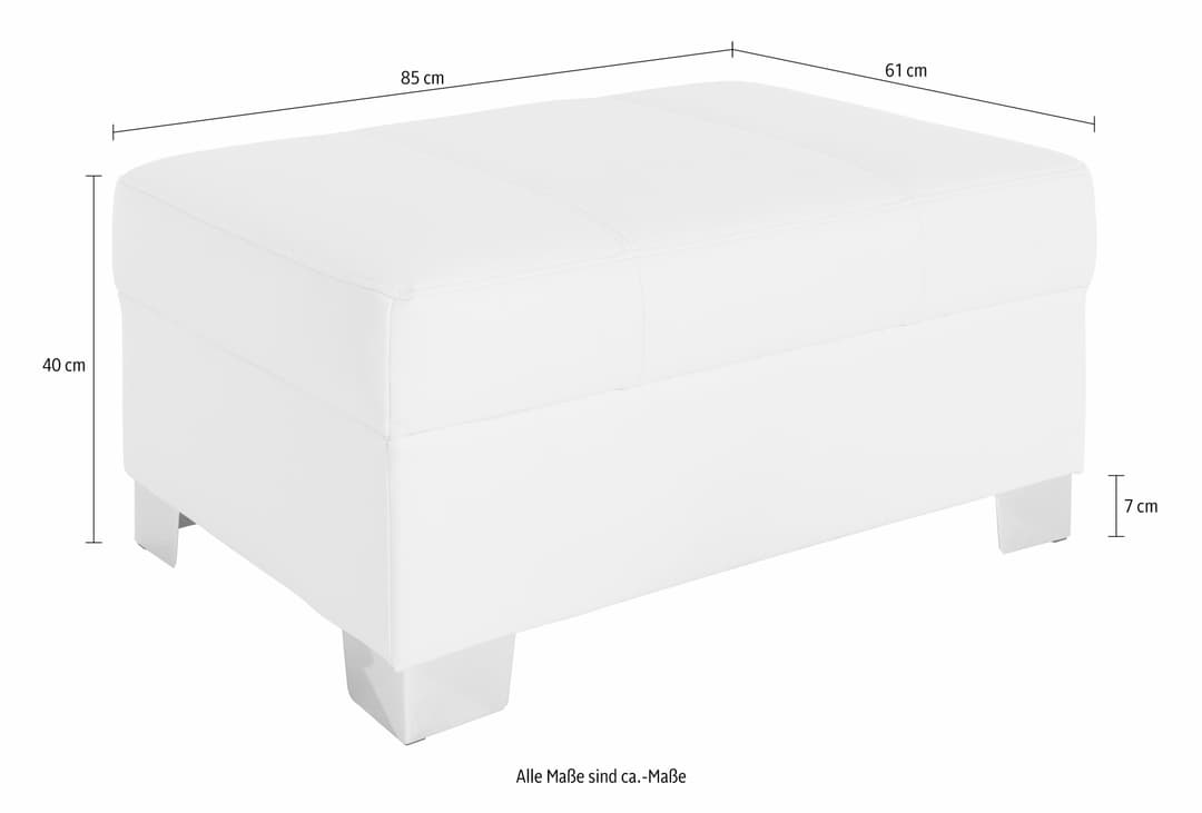 DOMO collection Hocker Turah | Schwarz