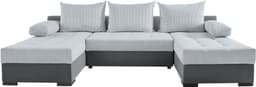 COLLECTION AB Wohnlandschaft Josy U-Form | Grau