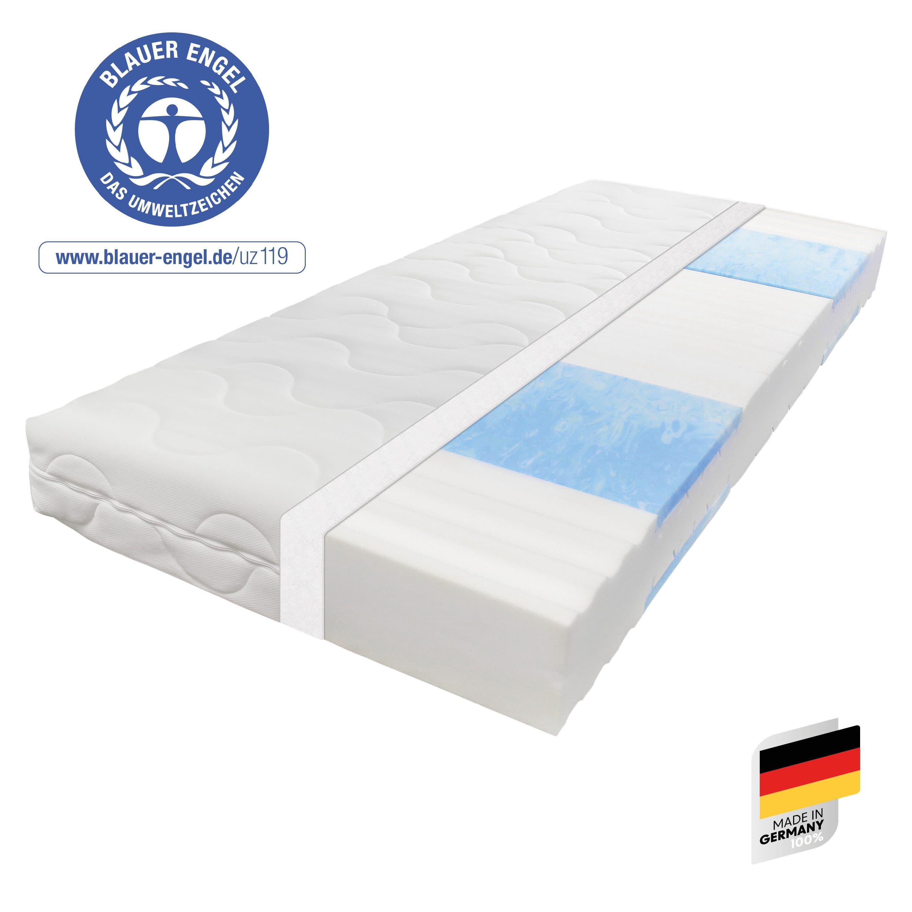 Kaltschaummatratze Blue Vision | Weiß