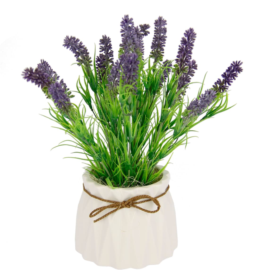 Kunstpflanze Lavendel | Mehrfarbig