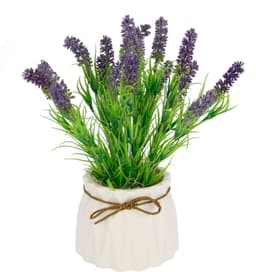 Kunstpflanze Lavendel | Mehrfarbig
