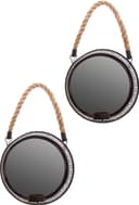 Myflair Möbel & Accessoires Spiegelwandblaker Anandi | Schwarz