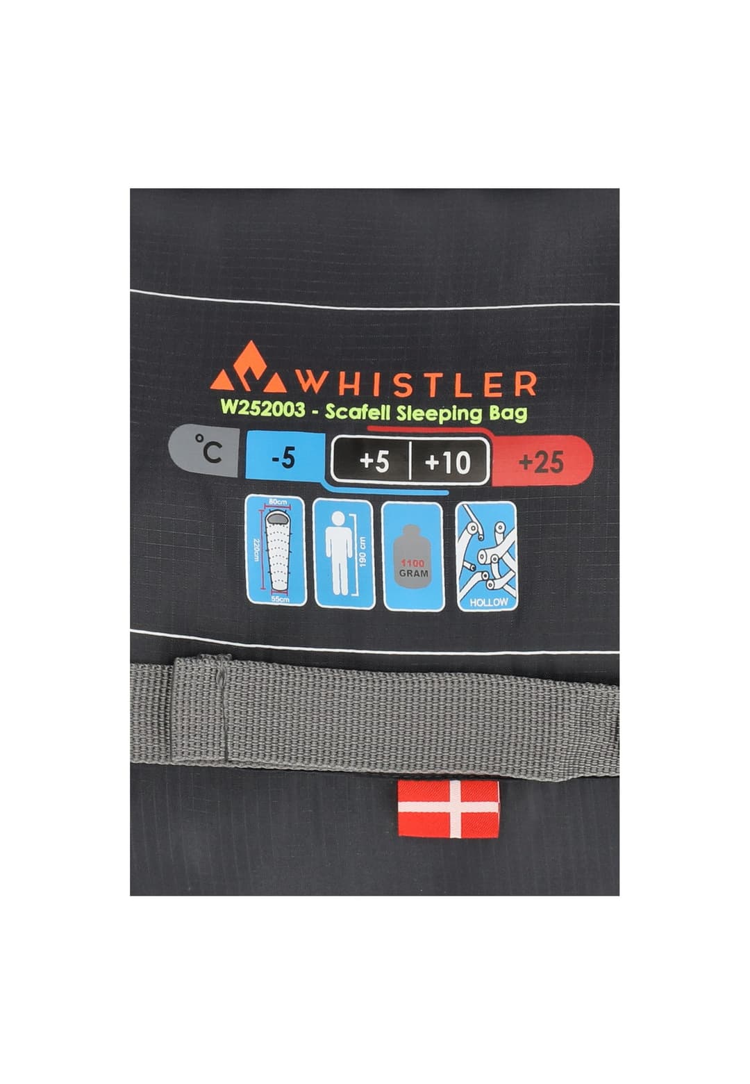 WHISTLER Scafell Trekkingschlafsack | Grau