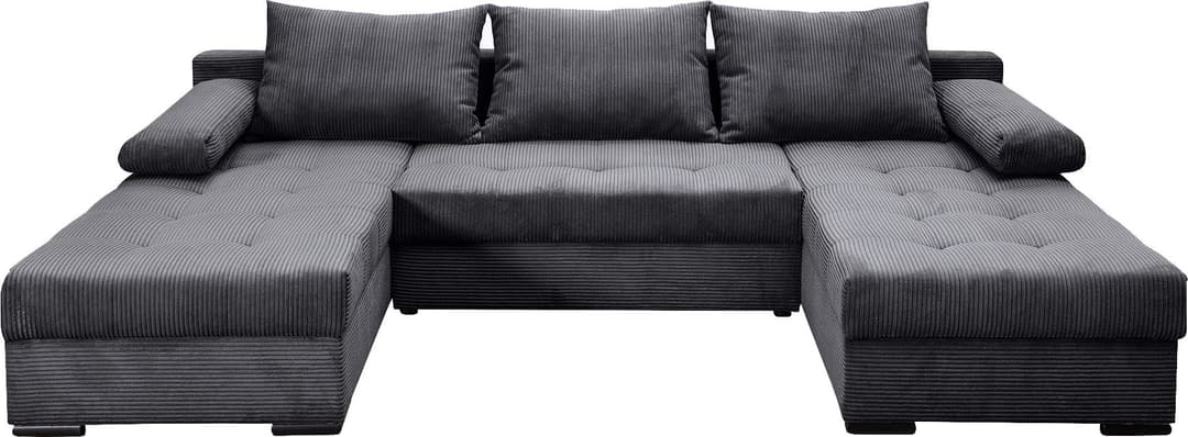 COLLECTION AB Wohnlandschaft Josy U-Form | Grau