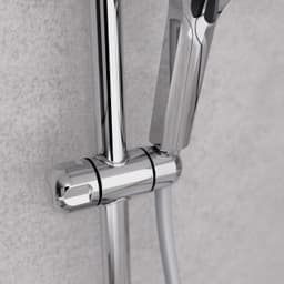 welltime Stangenbrause-Set Rio | Silber