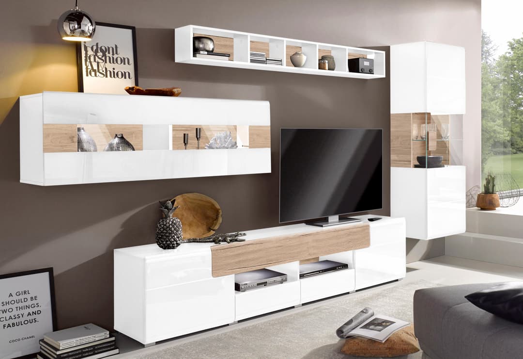 OTTO home Wohnwand Toledo | Weiß