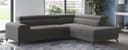 COTTA Ecksofa Aura L-Form | Grau