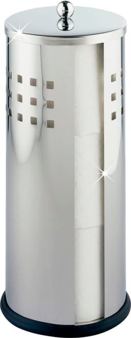 WENKO Toiletten-Ersatzrollenhalter Ancona | Silber
