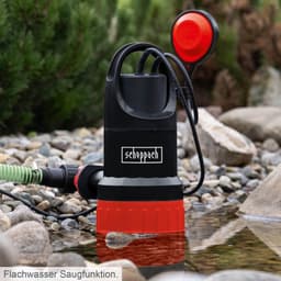 Scheppach Schmutzwasserpumpe DWP750 | Schwarz
