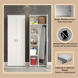 Home affaire Mehrzweckschrank Jersey | Weiß