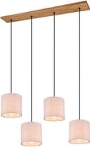 TRIO Leuchten Pendelleuchte Elmau | Holztöne