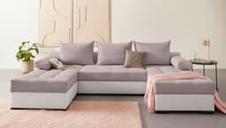 COLLECTION AB Wohnlandschaft Josy U-Form | Grau