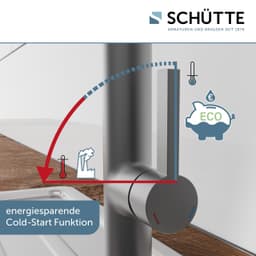 Schütte MIAMI Spültischarmatur | Grau