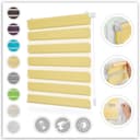 Doppelrollo Duo Rollo Klemmfix | Gelb