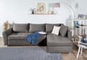 COLLECTION AB Ecksofa Jana XL L-Form | Grau