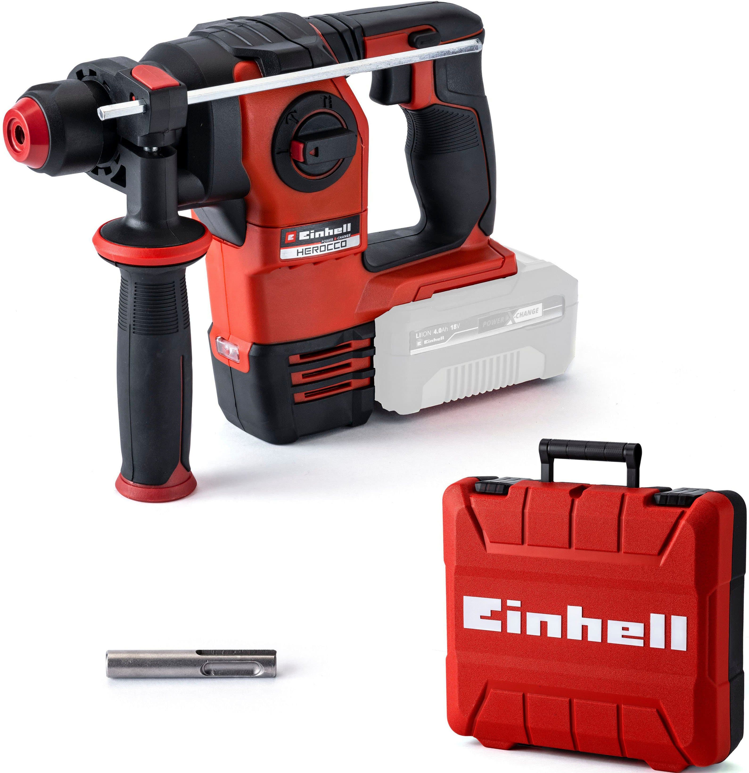 Einhell Akku-Bohrhammer HEROCCO 18/20 | Rot