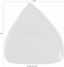 Sitting Point Sitzsack EASY L | Grün