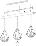 EGLO CARLTON 1 Pendelleuchte | Schwarz 5