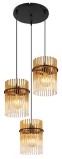 GLOBO LIGHTING Hängeleuchte GORLEY | Mehrfarbig