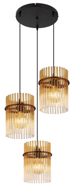 GLOBO LIGHTING Hängeleuchte GORLEY | Mehrfarbig