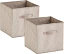 Zeller Present Aufbewahrungsbox Stripes | Beige 3