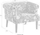ATLANTIC home collection Sessel Charlie | Mehrfarbig 3
