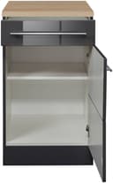 KOCHSTATION Unterschrank KS-Wien | Grau 3