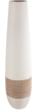 GILDE Bodenvase Vase Olbia | Beige