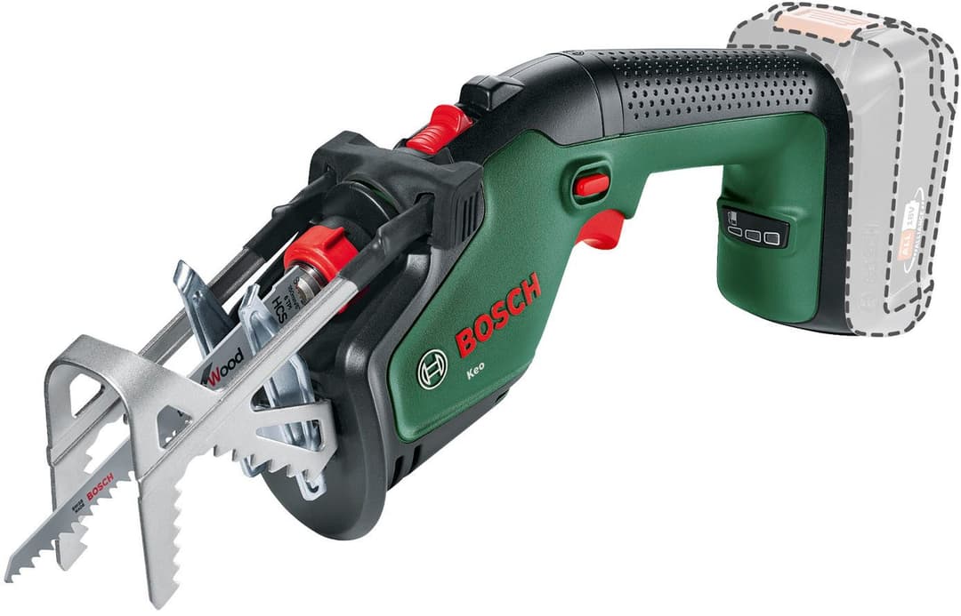 Bosch Home & Garden Akku-Säge Keo 18 Solo | Grün