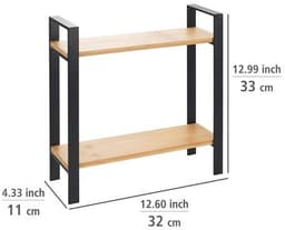 WENKO Küchenregal Modell Lou | Braun