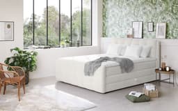 COTTA Boxspringbett Fort | Beige