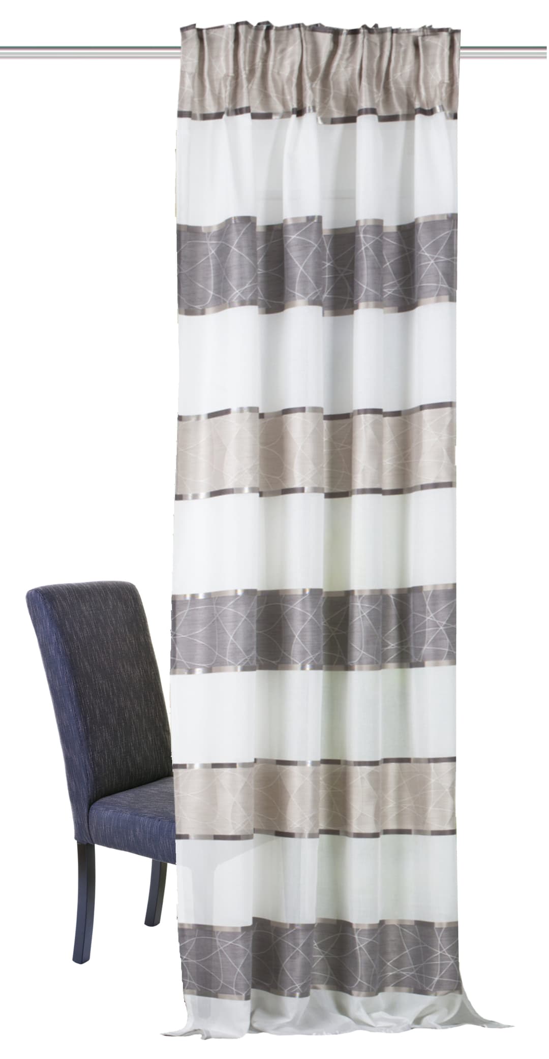 HOME WOHNIDEEN Vorhang WALTER | Beige