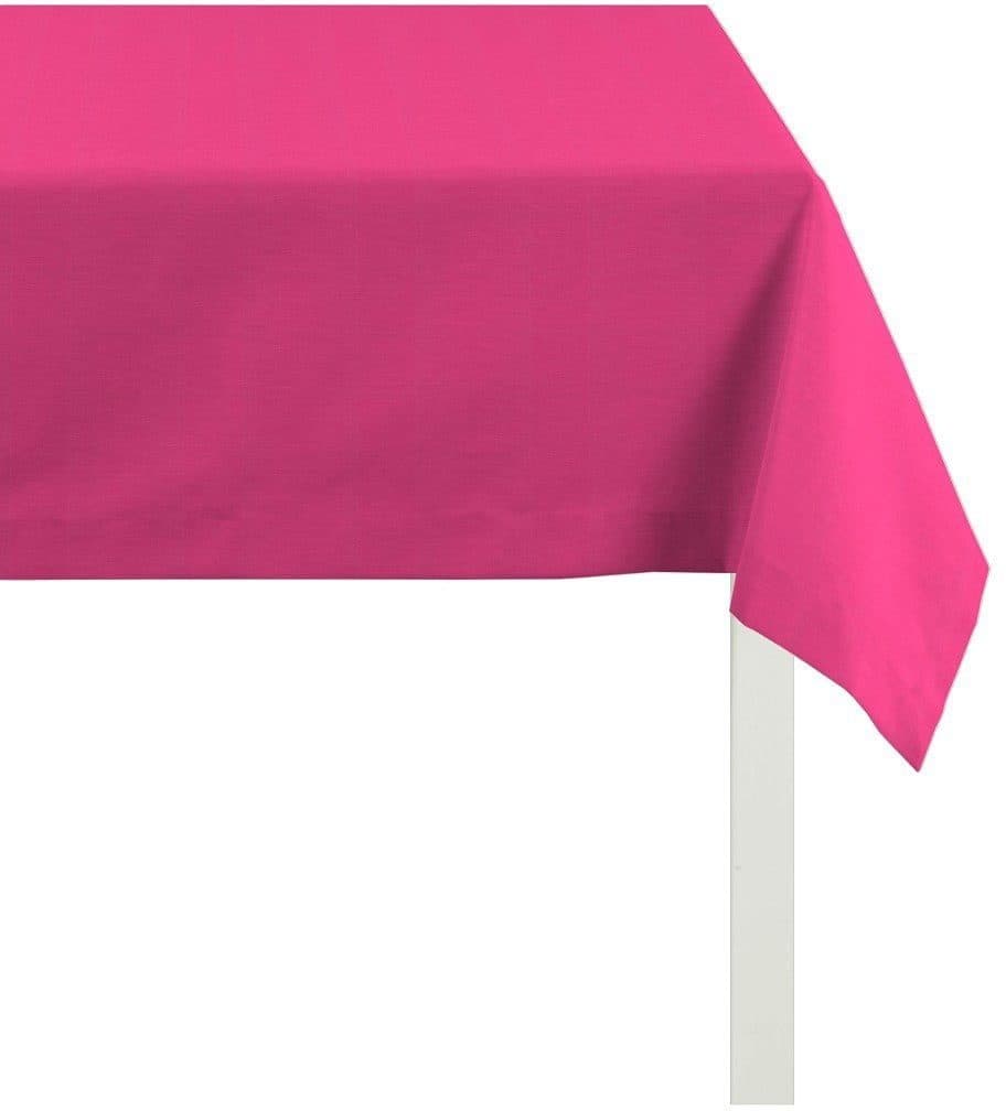 APELT Tischdecke 4362 Rips - UNI | Pink