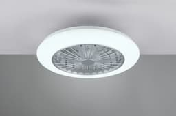 Reality Leuchten LED Deckenleuchte Stralsund Deckenventilator | Grau